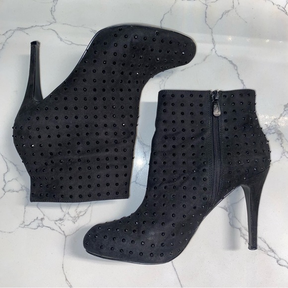 Studded Heeled Boots - Picture 9 of 16